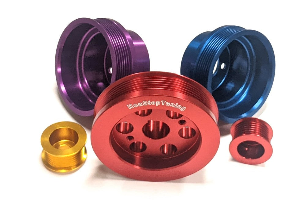 2005 - 2015 Toyota FJ / Tacoma / XRunner Pulley Kit NST06150K