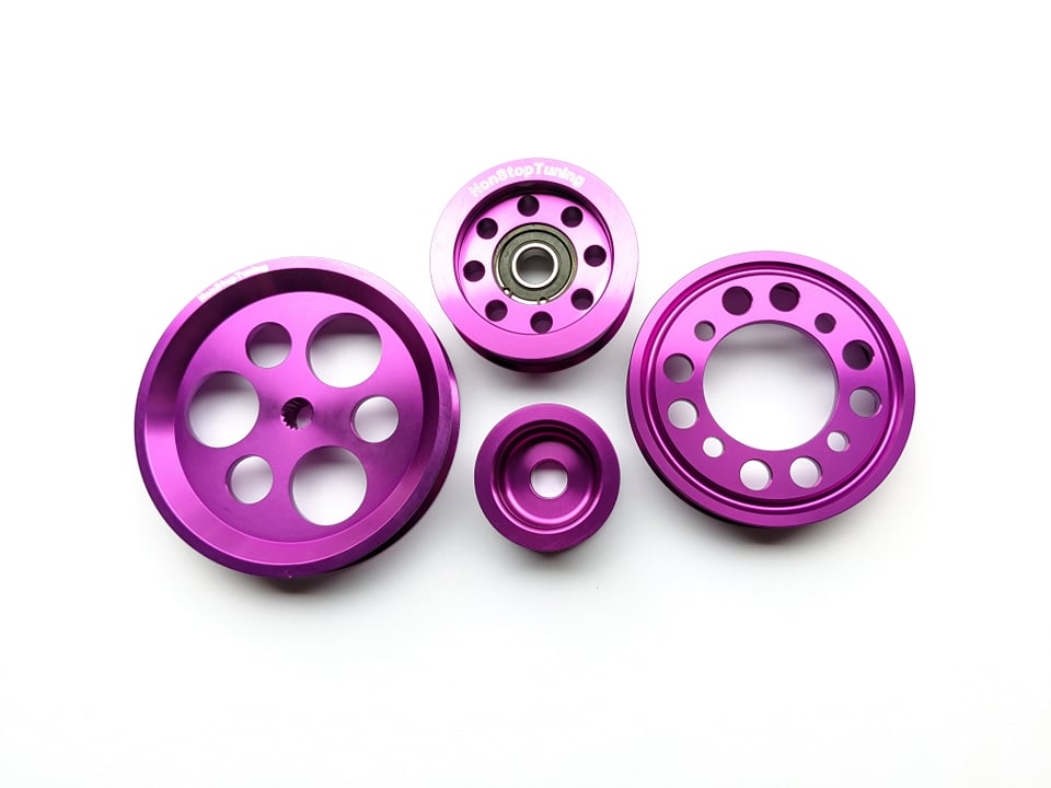 1993 - 1998 Toyota Supra 1JZ 2JZ / Lexus IS300 Pulley Kit NST00215K