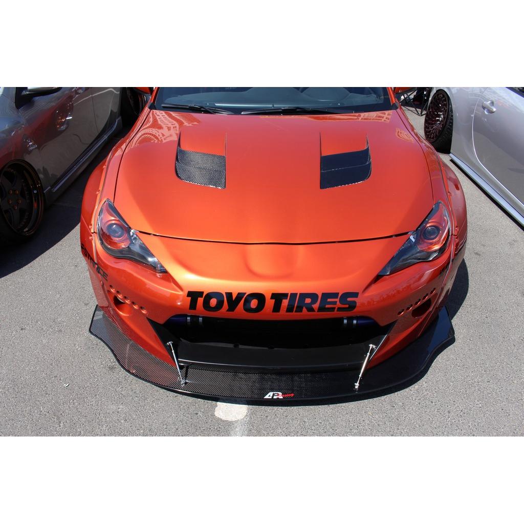 Scion FR-S/ Subaru BRZ RB Version 2 Carbon Fiber Front Wind Splitter 2013-2016-Front Wind Splitter-Grocery Getter Performance