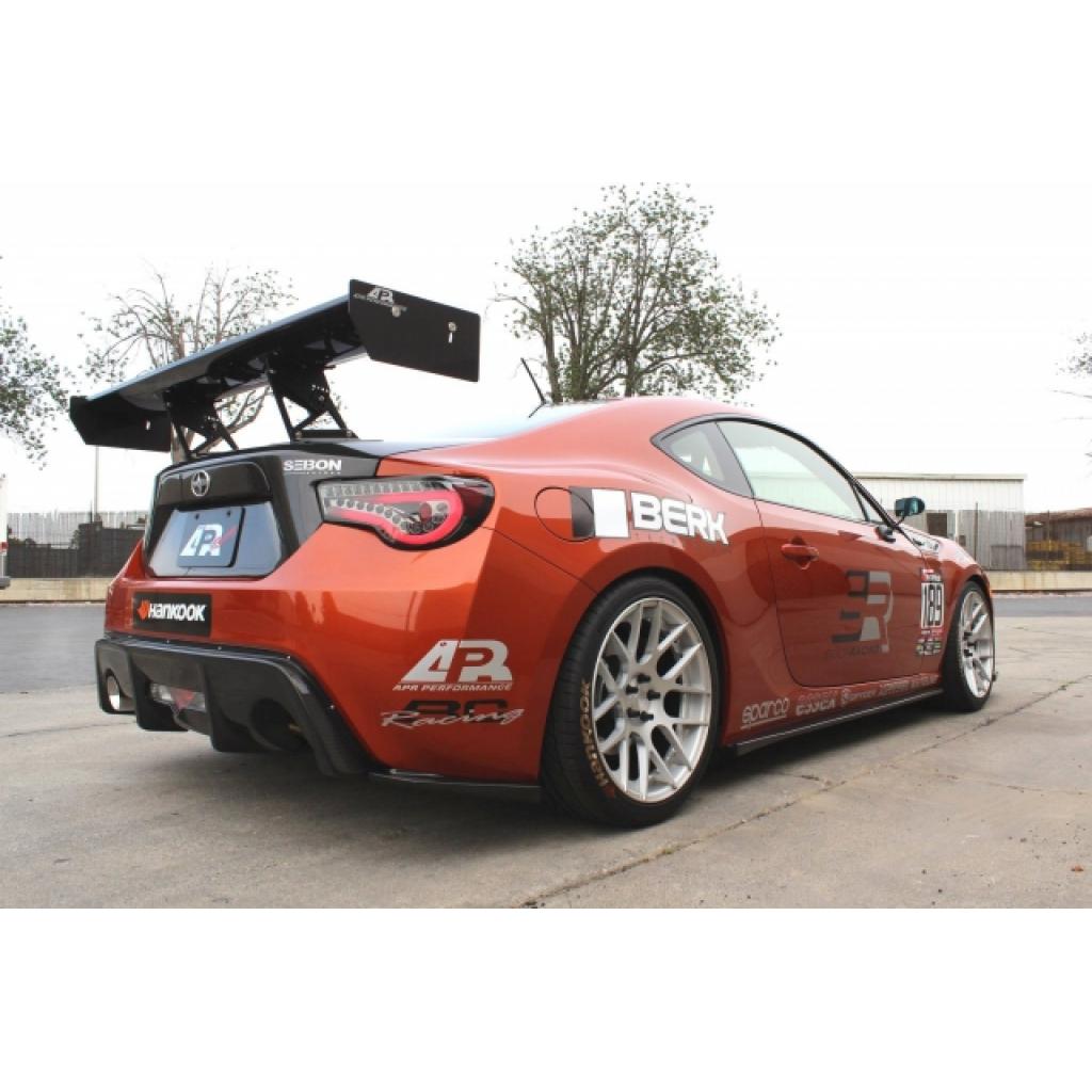 Scion FR-S/ Toyota GT86/ Subaru BRZ Carbon Fiber Rear Bumper Valance 2013-2016-Rear Diffuser-Grocery Getter Performance