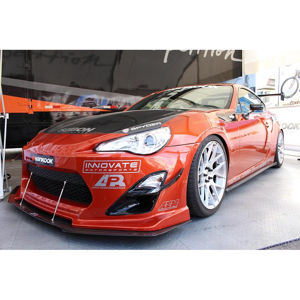 Scion FRS with APR Airdam/ Lip Carbon Fiber Front Wind Splitter 2013-2016-Front Wind Splitter-Grocery Getter Performance