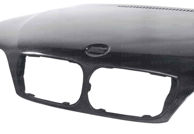 Seibon 02-05 BMW 3 Series 4dr E46 (Manuf Date 7/02-7/06 Models Only) OEM-Style Carbon Fiber Hood-Hoods-Grocery Getter Performance