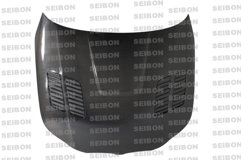 Seibon 04-10 BMW 5 Series 4 dr E60 (Inc M5) GTR-Style Carbon Fiber Hood-Hoods-Grocery Getter Performance