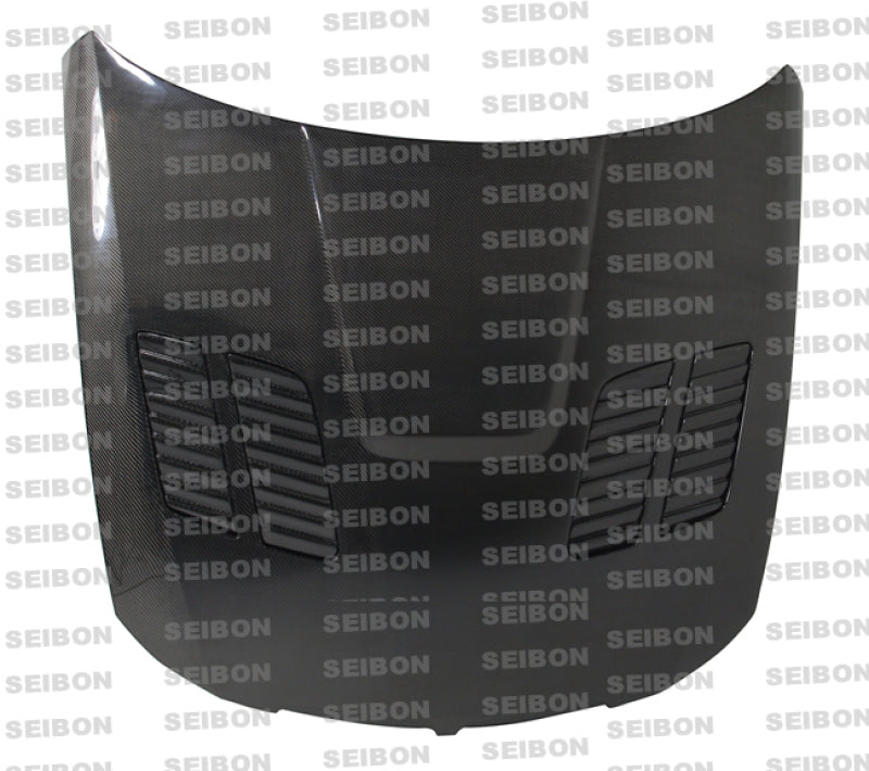 Seibon 05-08 BMW 3 Series 4 dr E90 (Excl M3) GTR-Style Carbon Fiber Hood-Hoods-Grocery Getter Performance
