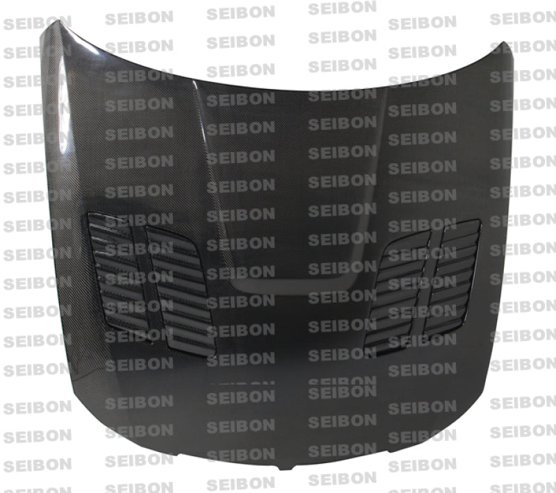 Seibon 05-08 BMW 3 Series 4 dr E90 (Excl M3) GTR-Style Carbon Fiber Hood-Hoods-Grocery Getter Performance