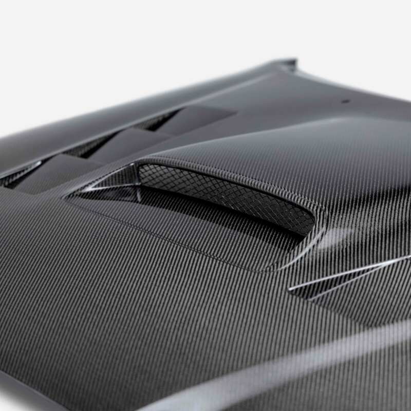 Seibon 05-11 Toyota Tacoma TS-Style Carbon Fiber Hood-Hoods-Grocery Getter Performance