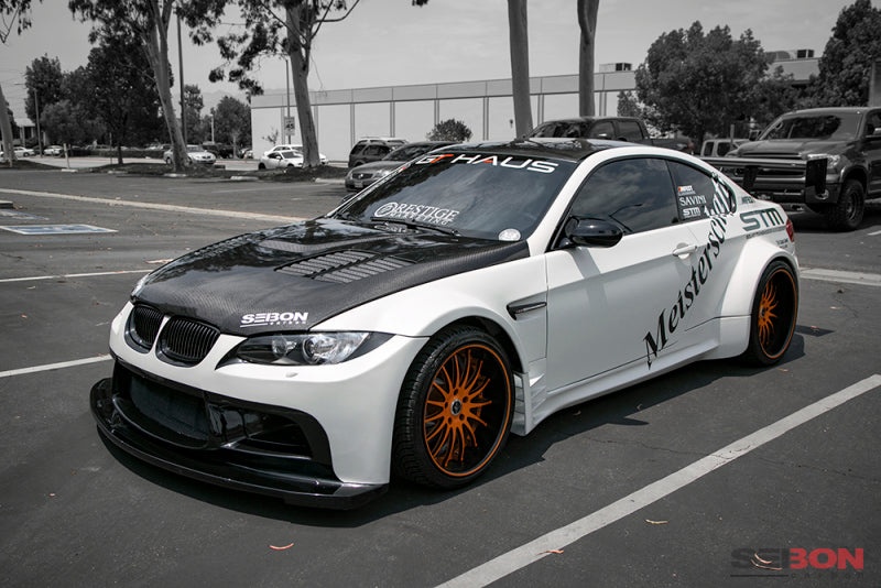 Seibon 07-10 BMW M3 Series 2Dr (E92) GTR-Style Carbon Fiber hood-Hoods-Grocery Getter Performance