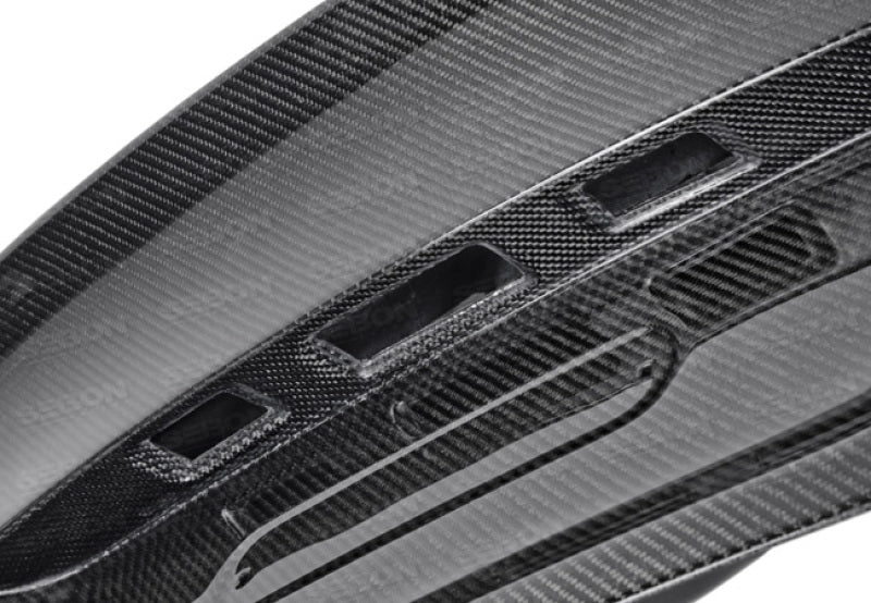 Seibon 07-13 BMW E92 2DR CSL Style Carbon Fiber Trunk/Hatch-Trunks-Grocery Getter Performance