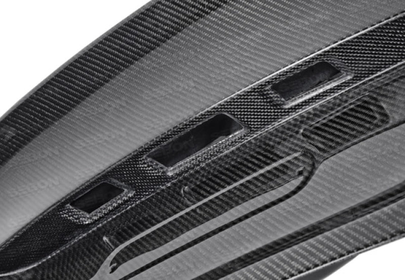 Seibon 07-13 BMW E92 2DR CSL Style Carbon Fiber Trunk/Hatch-Trunks-Grocery Getter Performance