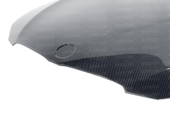 Seibon 10-12 BMW 3 Series E92 2DR LCI OEM-Style Carbon Fiber Hood-Hoods-Grocery Getter Performance
