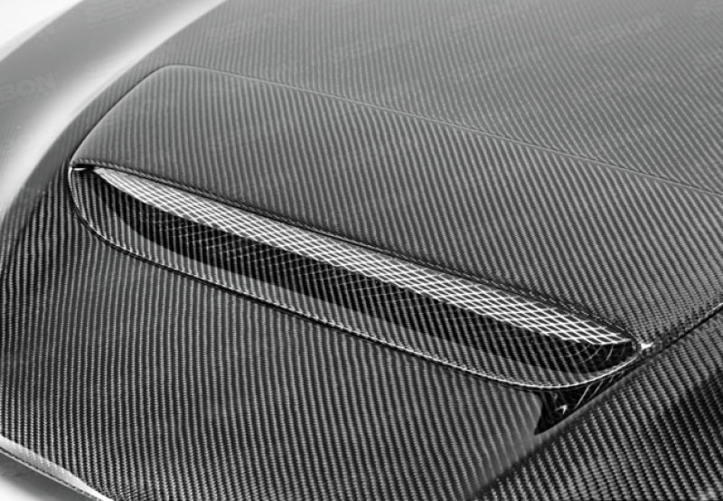 Seibon 10-12 Mazda MazdaSpeed3 OEM Style Carbon Fiber Hood-Hoods-Grocery Getter Performance