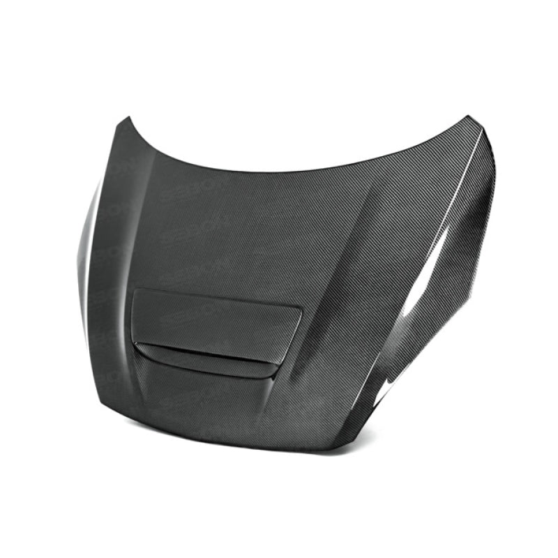 Seibon 10-12 Mazda MazdaSpeed3 OEM Style Carbon Fiber Hood-Hoods-Grocery Getter Performance