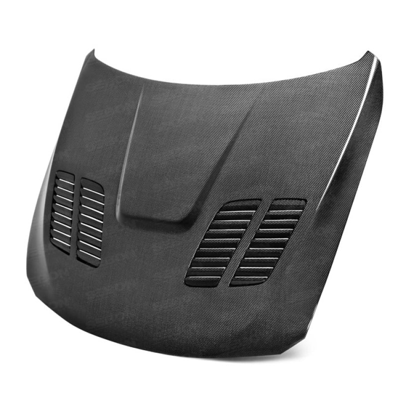 Seibon 12-13 BMW F30 GTR-Style Carbon Fiber Hood-Hoods-Grocery Getter Performance