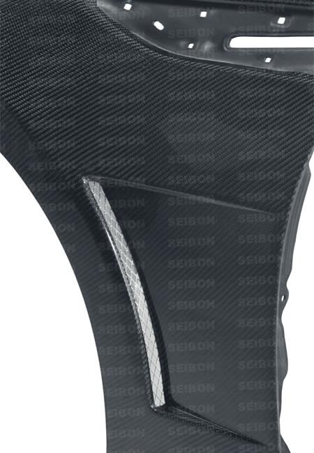 Seibon 12-13 BRZ/FRS 10mm Wider Carbon Fiber Fenders (Pair)-Fenders-Grocery Getter Performance