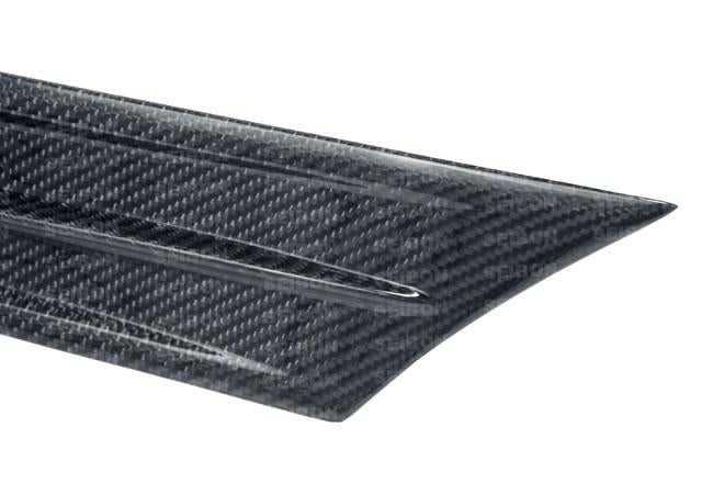 Seibon 12-13 BRZ/FRS BR Style Carbon Fiber Fender Ducts (Pair)-Carbon Accessories-Grocery Getter Performance