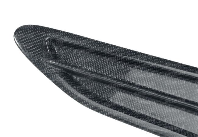 Seibon 12-13 BRZ/FRS BR Style Carbon Fiber Fender Ducts (Pair)-Carbon Accessories-Grocery Getter Performance