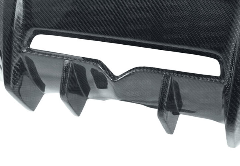 Seibon 12-13 BRZ/FRS Carbon Fiber Rear Diffuser Cover-Diffusers-Grocery Getter Performance
