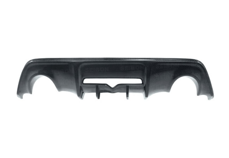 Seibon 12-13 BRZ/FRS Carbon Fiber Rear Diffuser Cover-Diffusers-Grocery Getter Performance