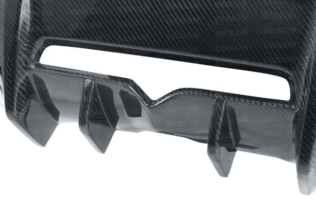 Seibon 12-13 BRZ/FRS Carbon Fiber Rear Diffuser Cover-Diffusers-Grocery Getter Performance