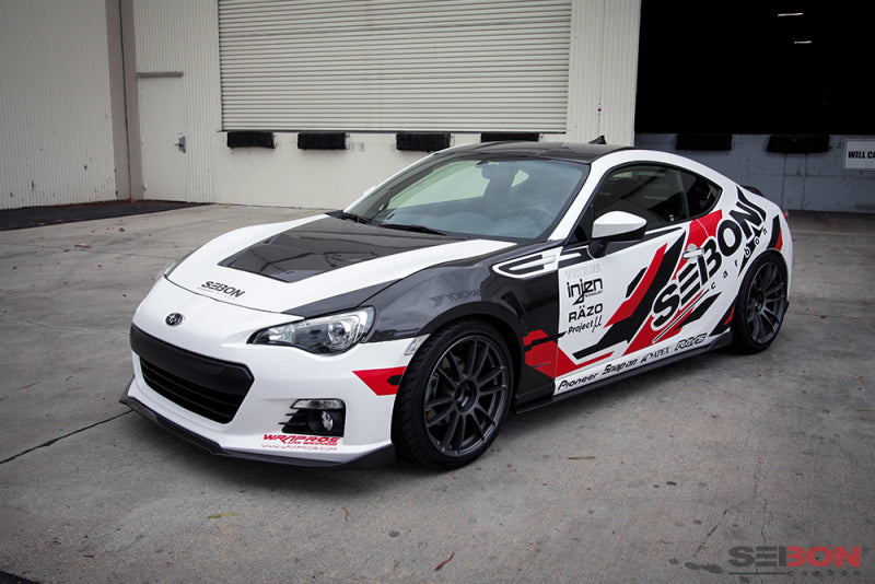 Seibon 12-13 BRZ/FRS DV Carbon Fiber Hood-Hoods-Grocery Getter Performance