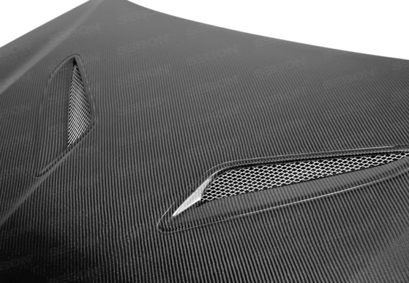 Seibon 12-13 Hyundai Genesis OE Carbon Fiber Hood-Hoods-Grocery Getter Performance