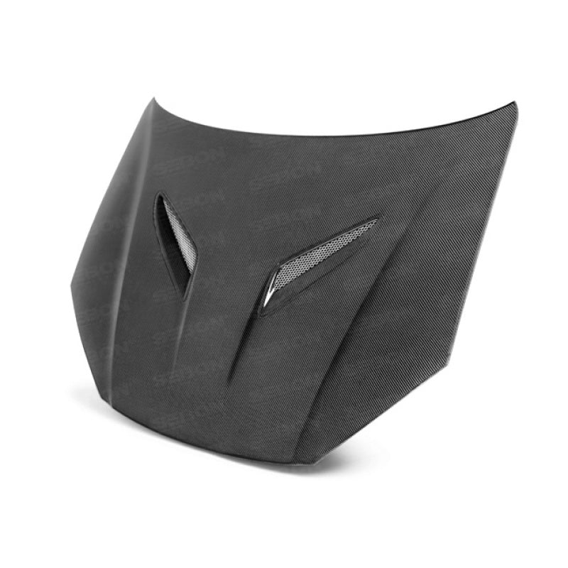 Seibon 12-13 Hyundai Genesis OE Carbon Fiber Hood-Hoods-Grocery Getter Performance