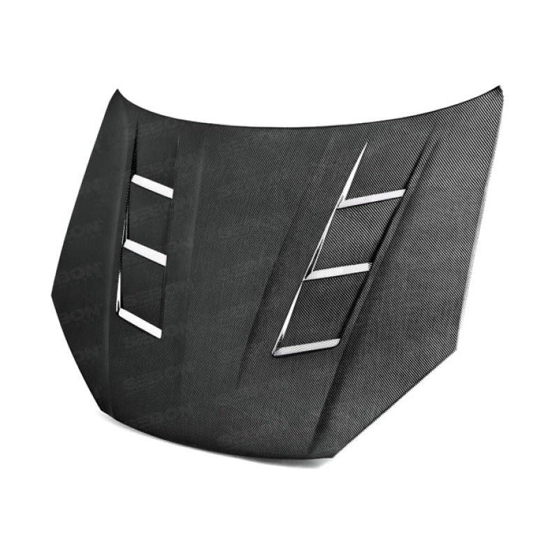 Seibon 12-13 Hyundai Genesis TS Carbon Fiber Hood-Hoods-Grocery Getter Performance