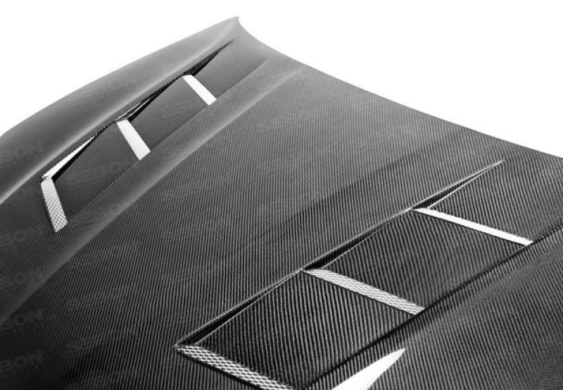 Seibon 12-13 Hyundai Genesis TS Carbon Fiber Hood-Hoods-Grocery Getter Performance
