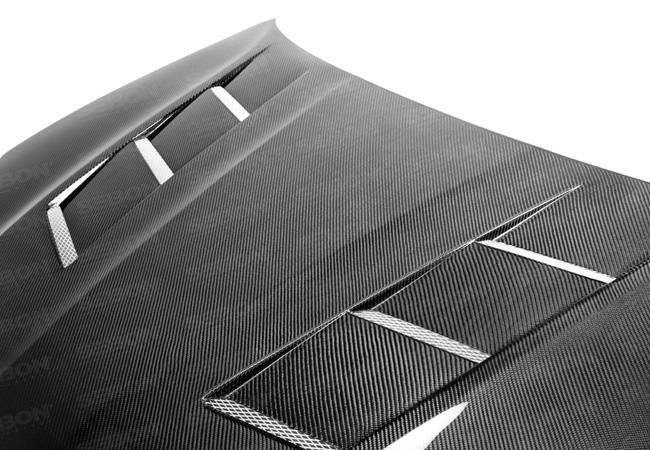 Seibon 12-13 Hyundai Genesis TS Carbon Fiber Hood-Hoods-Grocery Getter Performance