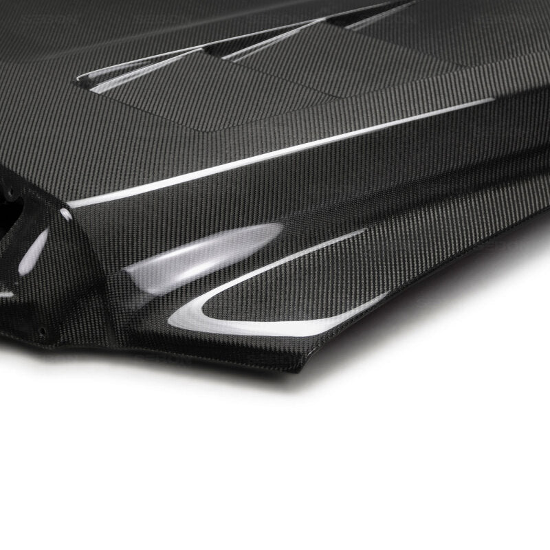 Seibon 14-20 Toyota Tundra TS-Style Carbon Fiber Hood-Hoods-Grocery Getter Performance