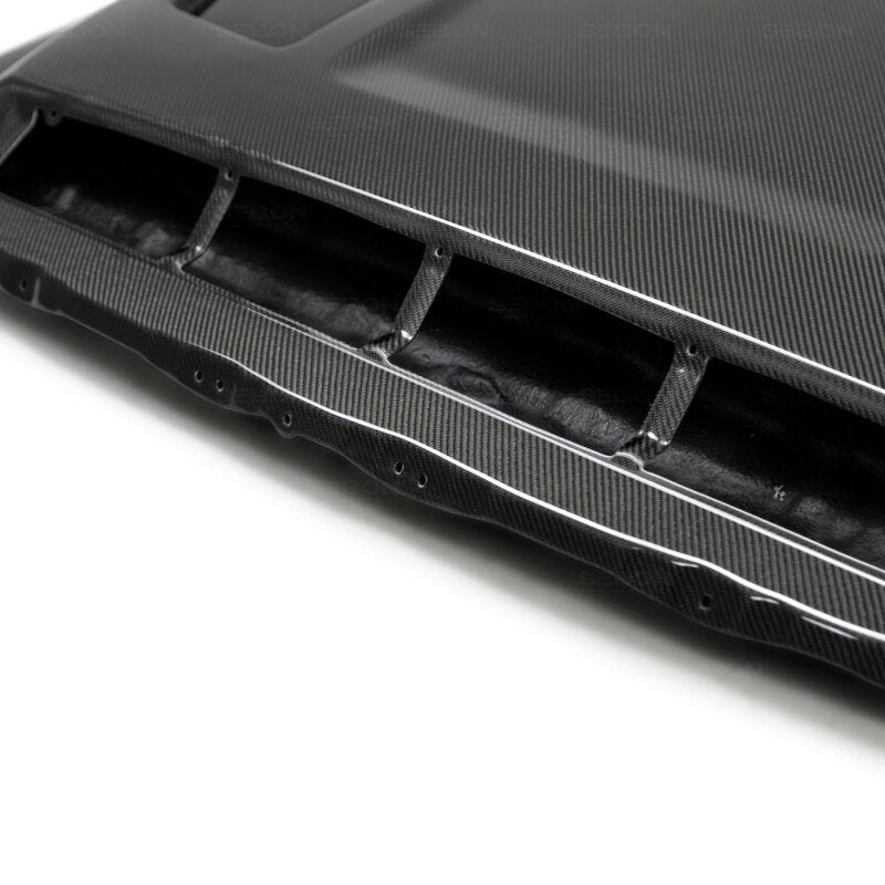 Seibon 14-20 Toyota Tundra TS-Style Carbon Fiber Hood-Hoods-Grocery Getter Performance