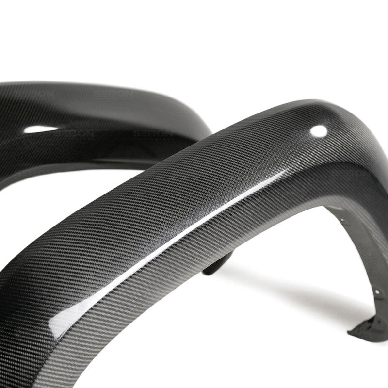 Seibon 16-20 Toyota Tacoma Carbon Fiber Front Fender Flares (Pair)-Fenders-Grocery Getter Performance