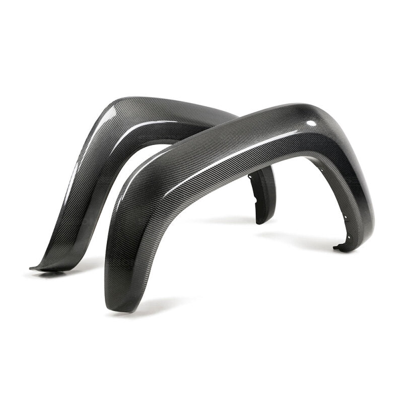 Seibon 16-20 Toyota Tacoma Carbon Fiber Front Fender Flares (Pair)-Fenders-Grocery Getter Performance