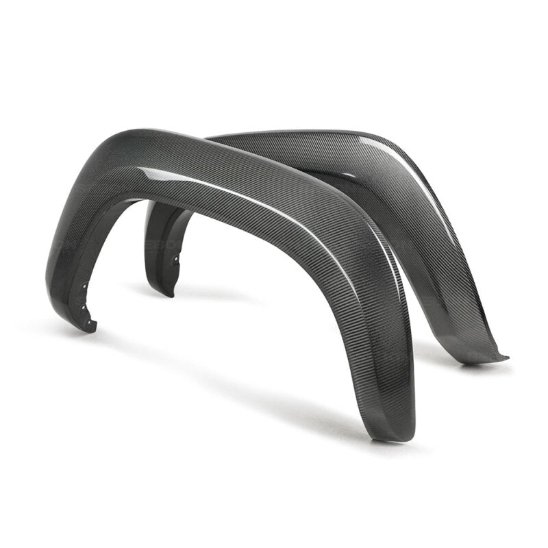 Seibon 16-20 Toyota Tacoma Carbon Fiber Rear Fender Flares (Pair)-Fenders-Grocery Getter Performance