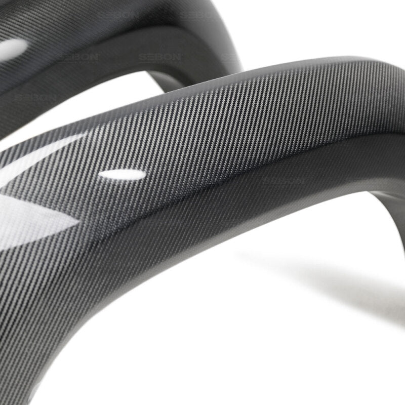 Seibon 16-20 Toyota Tacoma Carbon Fiber Rear Fender Flares (Pair)-Fenders-Grocery Getter Performance