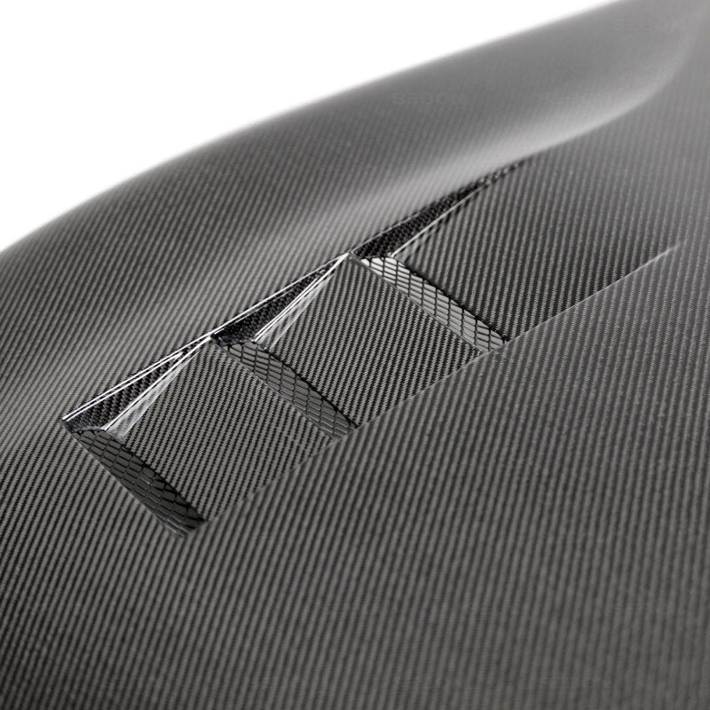 Seibon 19-20 Toyota Corolla Hatchback TS-Style Carbon Fiber Hood-Hoods-Grocery Getter Performance