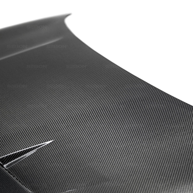 Seibon 2019 Hyundai Veloster TS-Style Carbon Fiber Hood-Hoods-Grocery Getter Performance