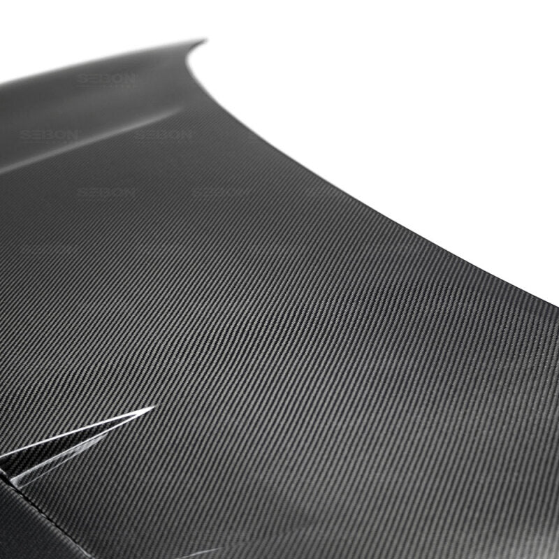 Seibon 2019 Hyundai Veloster TS-Style Carbon Fiber Hood-Hoods-Grocery Getter Performance