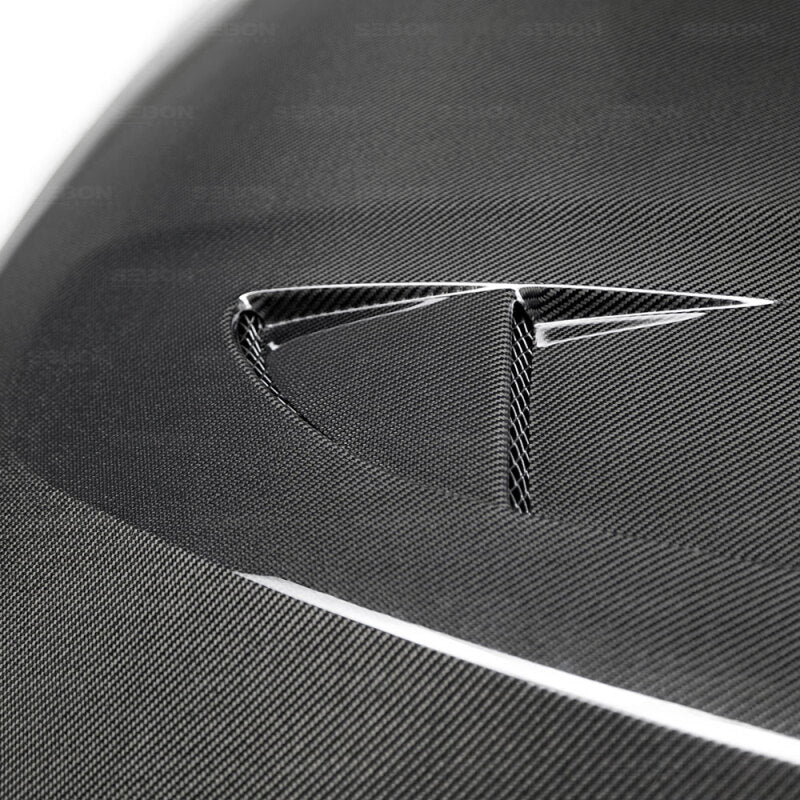 Seibon 2019 Hyundai Veloster TS-Style Carbon Fiber Hood-Hoods-Grocery Getter Performance