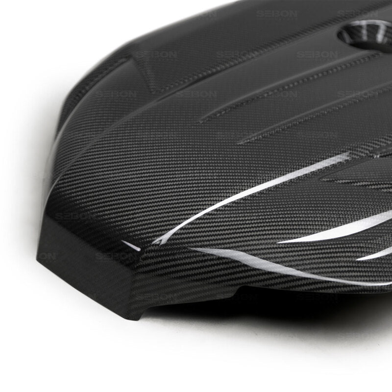 Seibon 2020+ Toyota Supra (A90) Carbon Fiber Engine Cover-Engine Covers-Grocery Getter Performance
