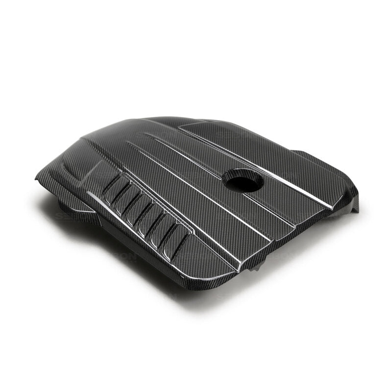Seibon 2020+ Toyota Supra (A90) Carbon Fiber Engine Cover-Engine Covers-Grocery Getter Performance