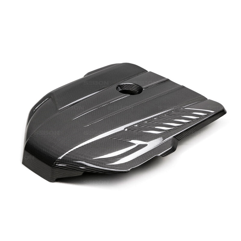 Seibon 2020+ Toyota Supra (A90) Carbon Fiber Engine Cover-Engine Covers-Grocery Getter Performance