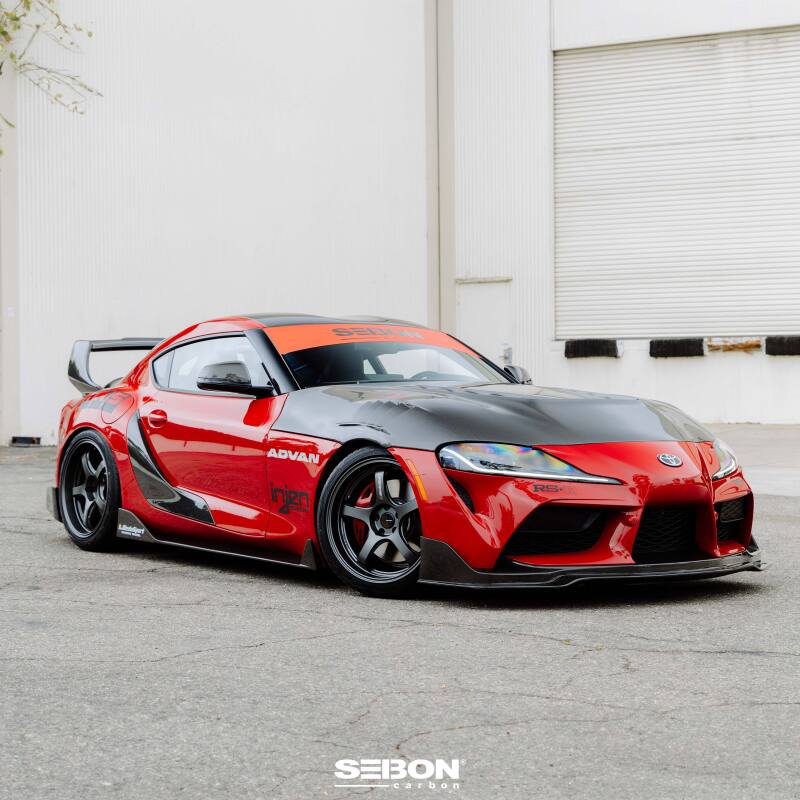 Seibon 2020 Toyota Supra TD-Style Carbon Fiber Rear Spoiler-Spoilers-Grocery Getter Performance