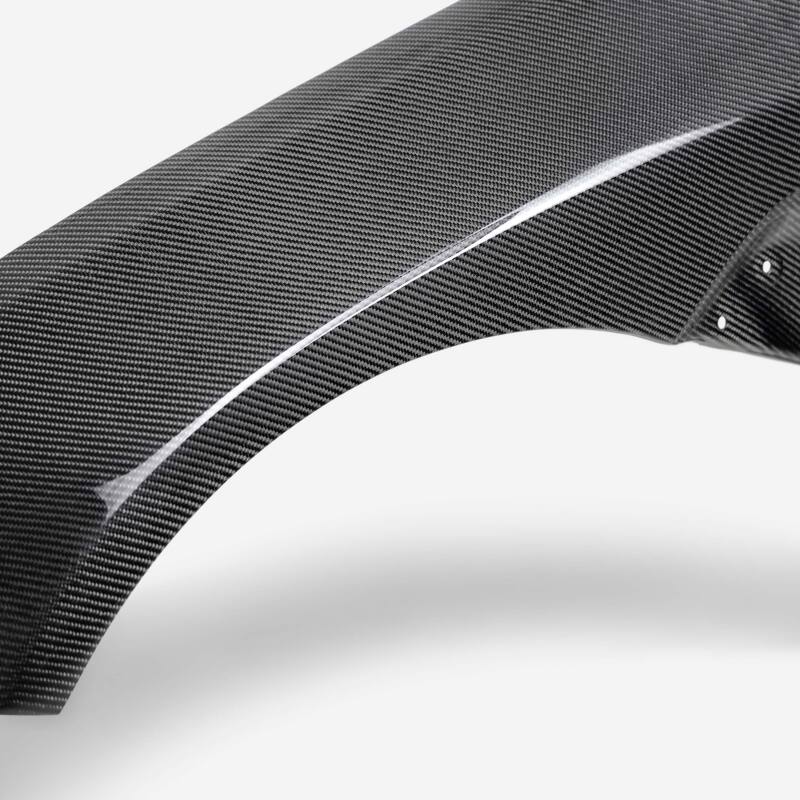 Seibon 2022 Toyota GR86 / Subaru BRZ Carbon Fiber Fenders - Gloss Finish-Fenders-Grocery Getter Performance
