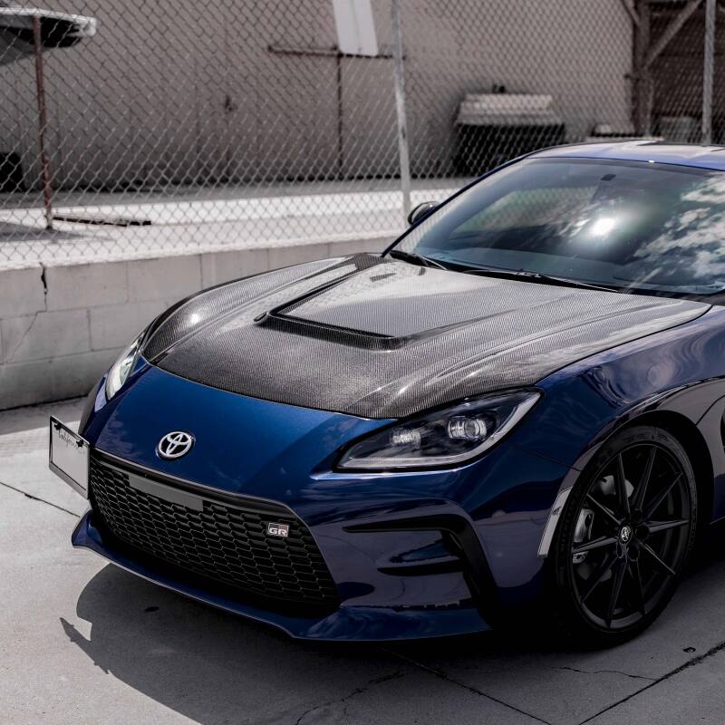 Seibon 2022 Toyota GR86 / Subaru BRZ VS-Style Carbon Fiber Hood-Hoods-Grocery Getter Performance