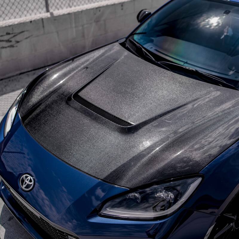 Seibon 2022 Toyota GR86 / Subaru BRZ VS-Style Carbon Fiber Hood-Hoods-Grocery Getter Performance