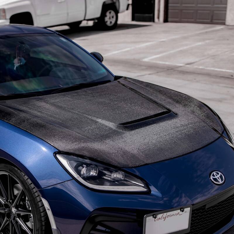 Seibon 2022 Toyota GR86 / Subaru BRZ VS-Style Carbon Fiber Hood-Hoods-Grocery Getter Performance