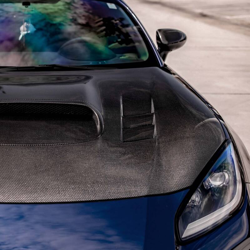 Seibon 2022 Toyota GR86/Subaru BRZ FA-Style Carbon Fiber Hood-Hoods-Grocery Getter Performance