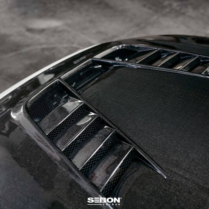 Seibon 2023 Honda Civic Type R TV-Styler Double Side Carbon Fiber Hood-Hoods-Grocery Getter Performance