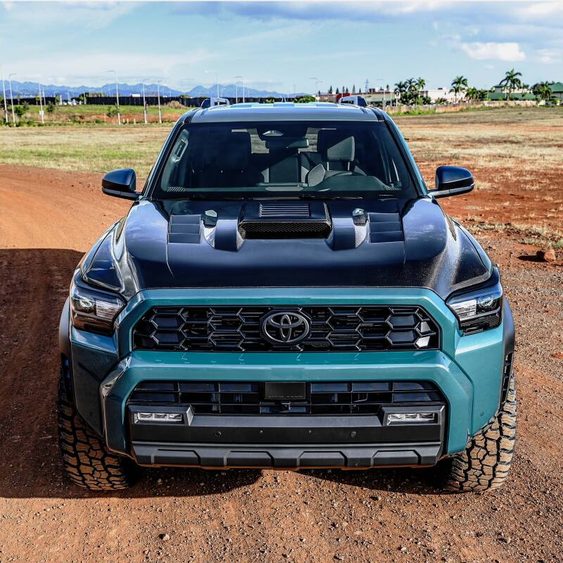 Seibon 2024 Toyota Tacoma TS-Style Carbon Fiber Hood-Hoods-Grocery Getter Performance